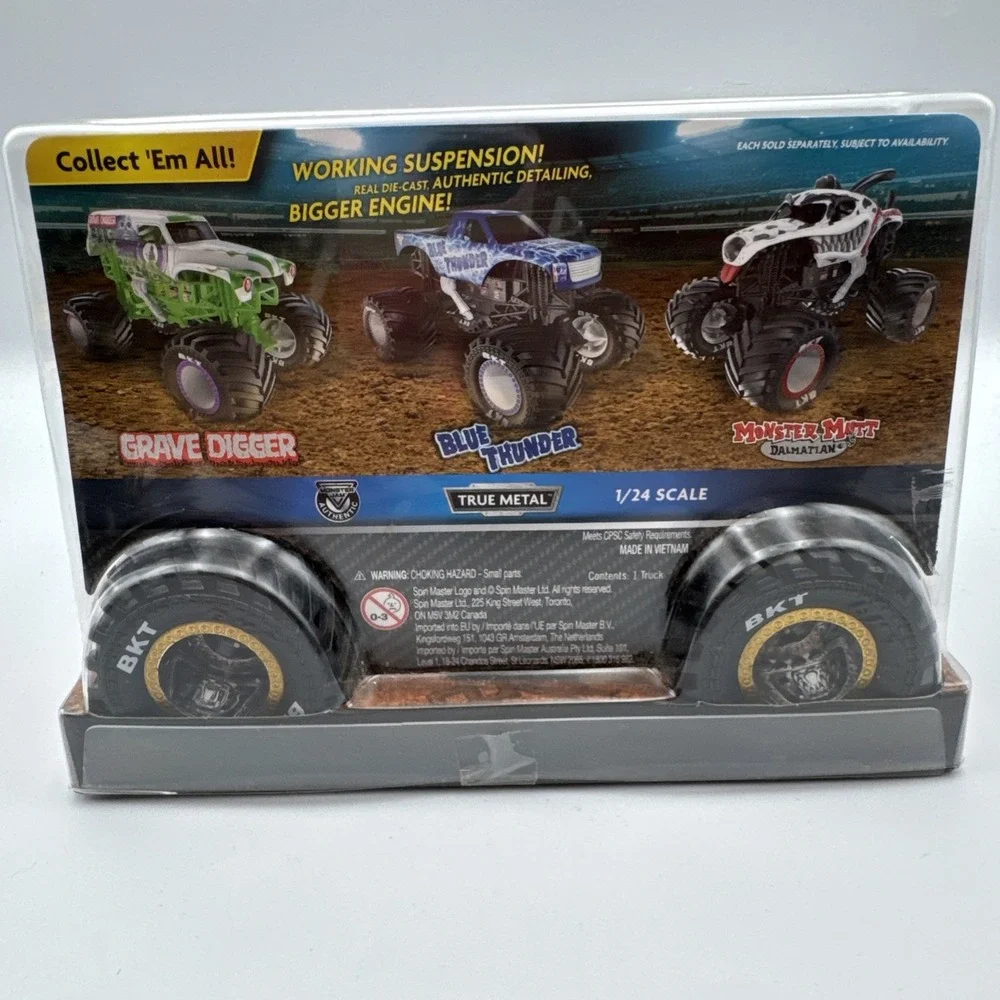 Monster Truck Jam MAX-D Maximum Destruction 1:24 Scale True Metal New Sealed